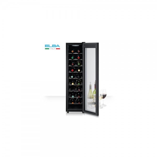 [엘바] 슬림 와인셀러 블랙 EW60T18 (60L/18병)